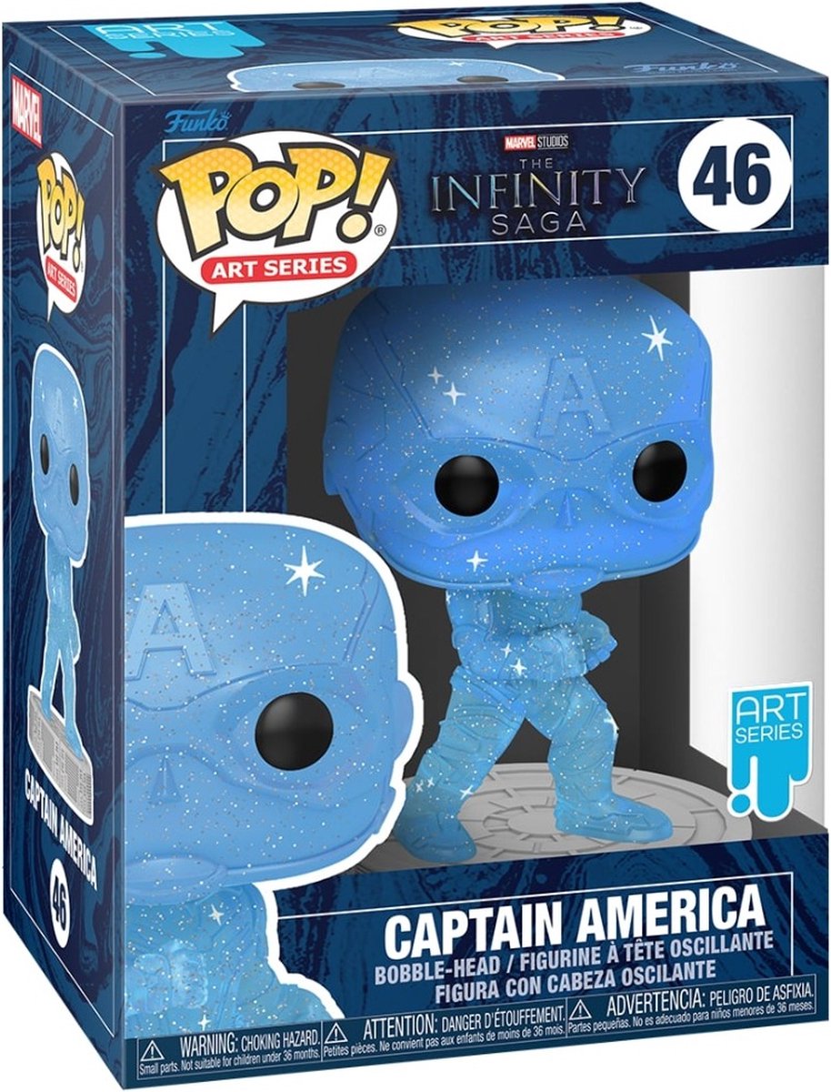 Funko-Pop! Künstlerserie: Marvel Infinity Saga – Captain America
