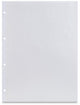 Hama Fotokarton mit Pergamin, 23,3 x 31 cm, perforiert, 25 Blatt, Weiß