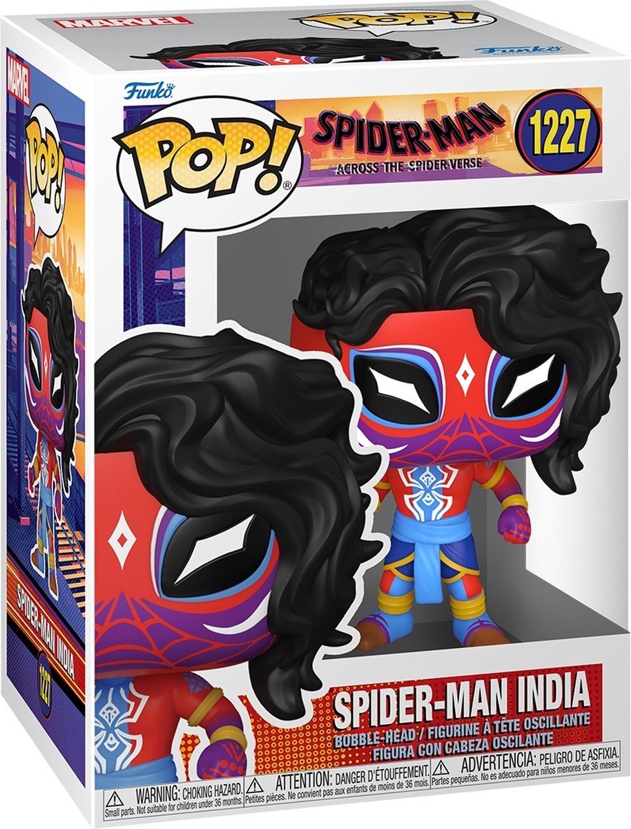Funko Pop Marvel: Spider-Man: Across the Spider-Vers – Spider-Man India Pop #1227