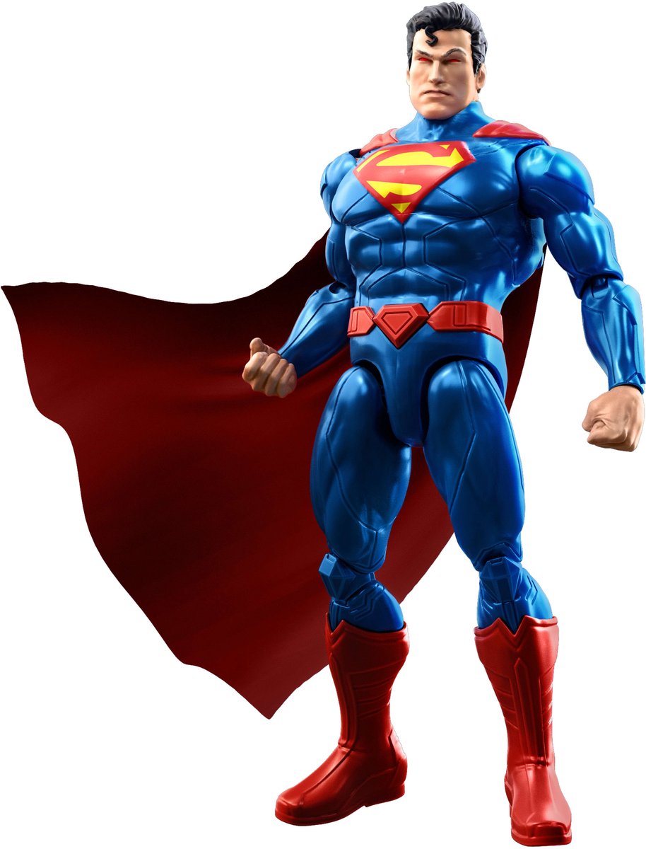 Mattel DC Premier Superman Figur – 16,5 cm mit Action, Lichtern und 10 Sounds