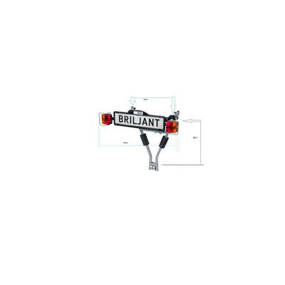 Pro-User Briljant Towbar Fahrradträger 7 13-pin max. 40 kg