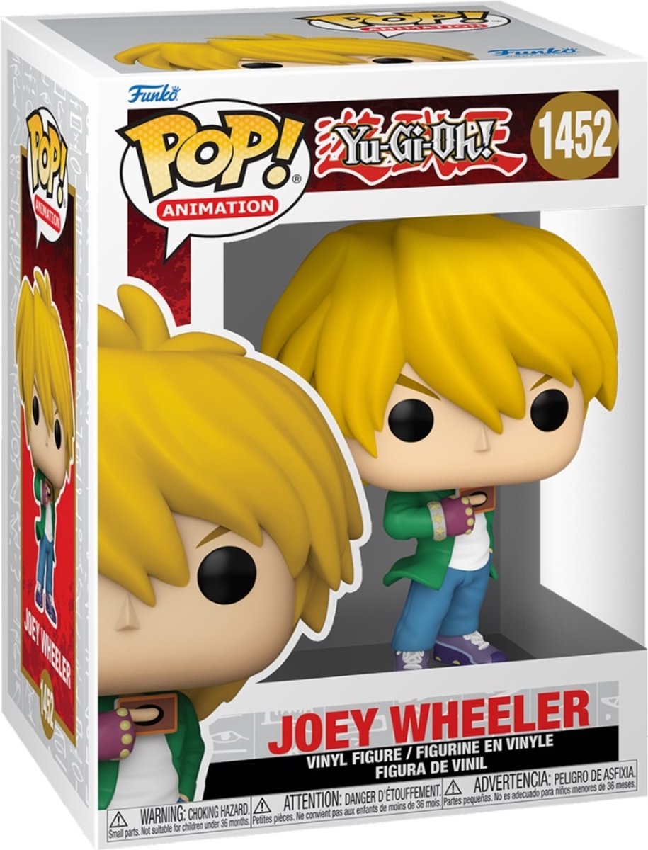 Funko-Pop-Animation: Yu-Gi-Oh! - Joey Wheeler - Puppe Nr. 1452