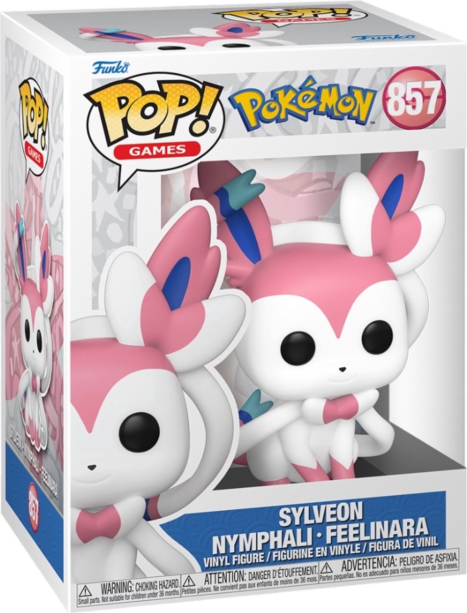 Funko-Pop-Spiele: Pokémon Sylveon – Pop #857