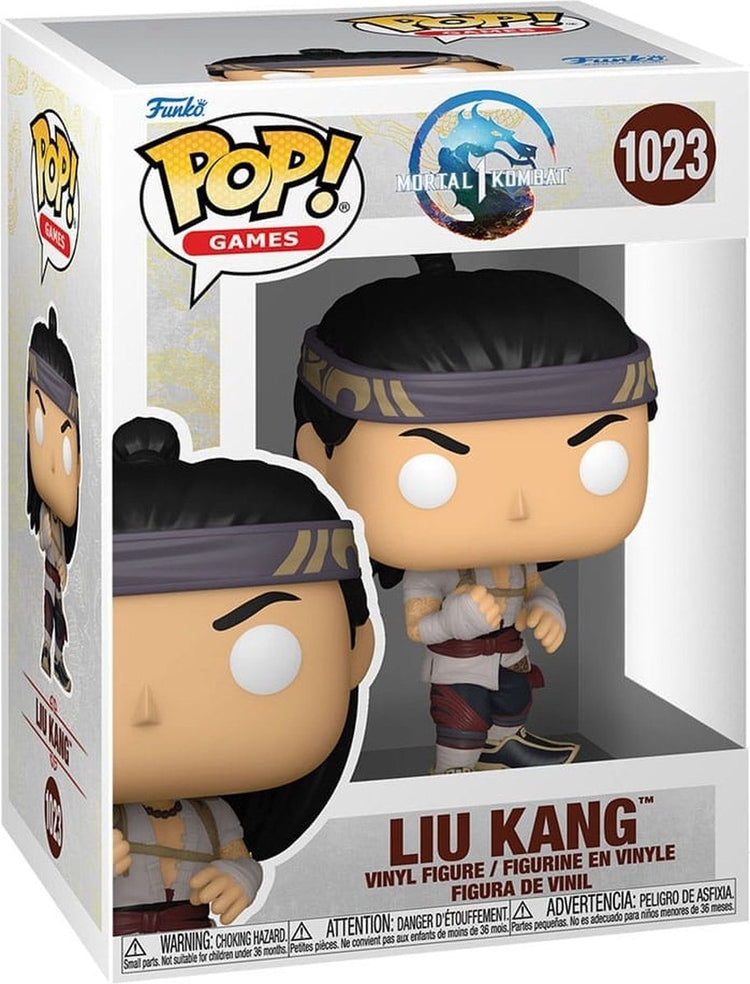 Funko Mortal Kombat Liu Kang Vinylfigur 1023 Pop! mehrfarbiges PVC -