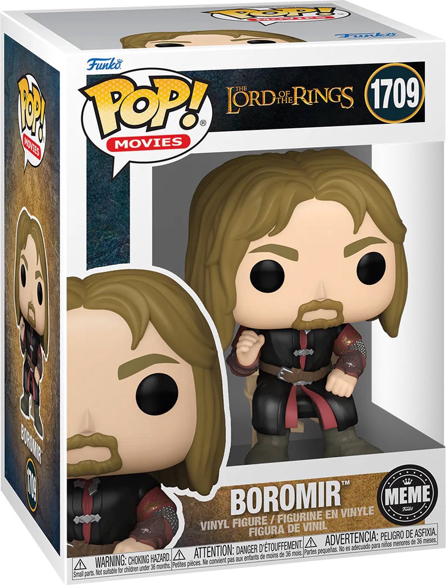 Funko-Popfilme: Der Herr der Ringe – Boromir (Meme) Pop #1709