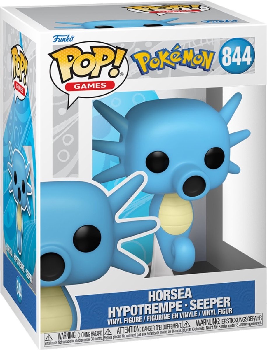 Funko-Pop-Spiele: Pokémon Horsea – Pop #844