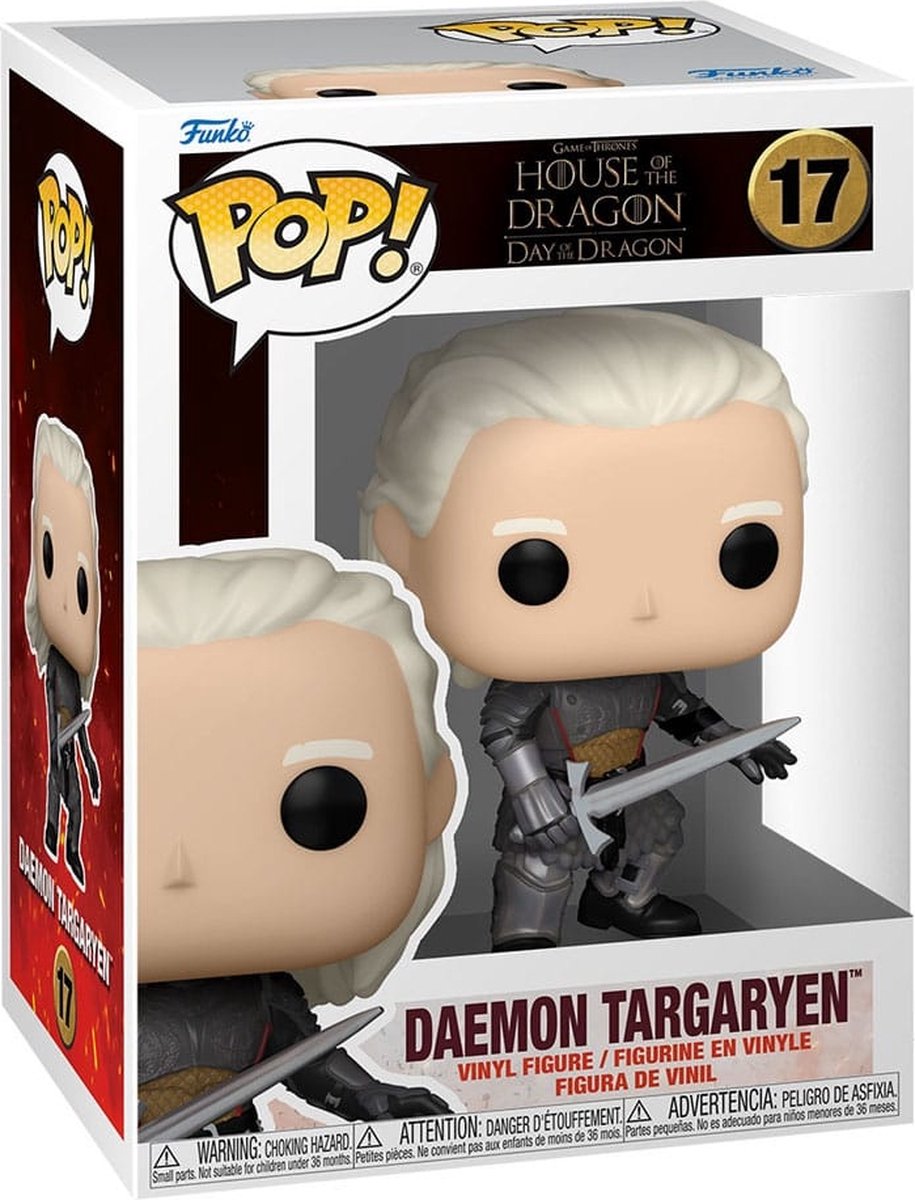 Funko Pop Game of Thrones: House of the Dragon – Daemon Targaryen Pop #17