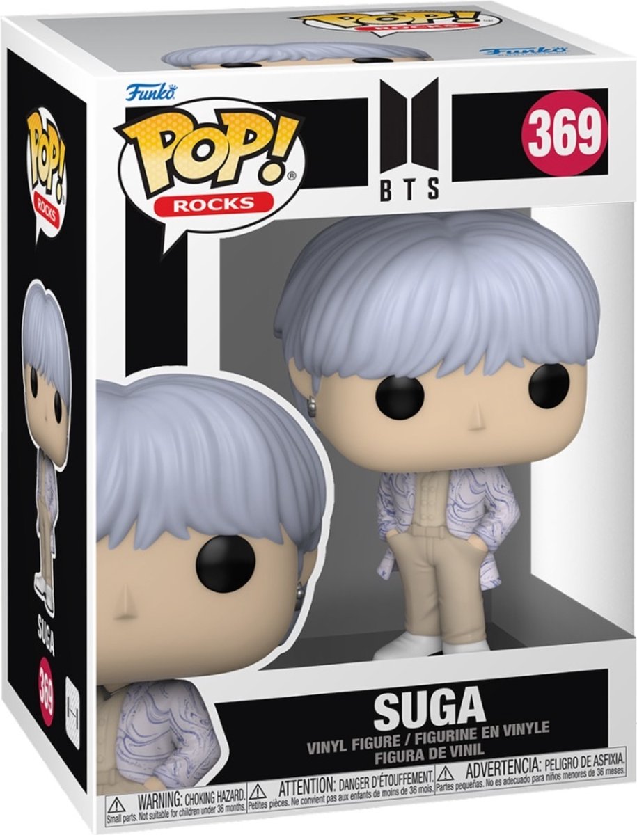 Funko Pop rockt: BTS – Suga – Pop #369