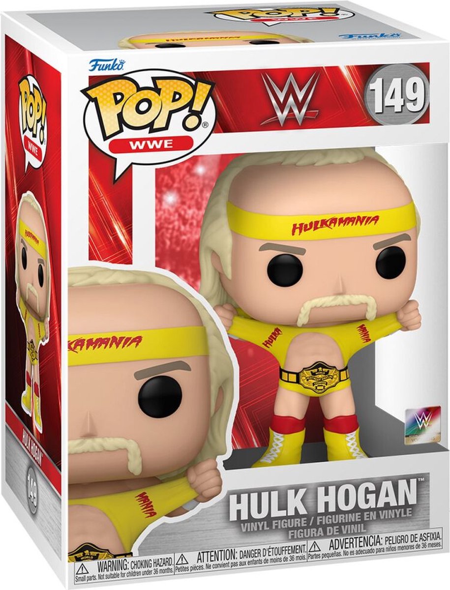 Funko Pop WWE: Hulk Hogan – Pop #149