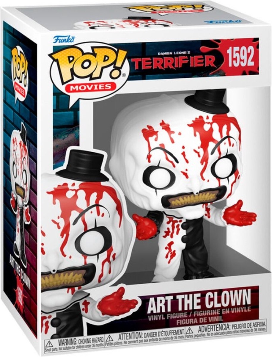 Funko-Popfilme: Terrifizier 2 – Art the Clown (blutig) Pop #1592