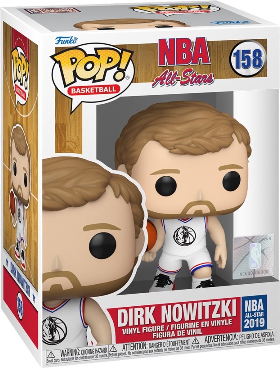 Funko Pop Basketball: Legends – Dirk Nowitzki – Pop #158