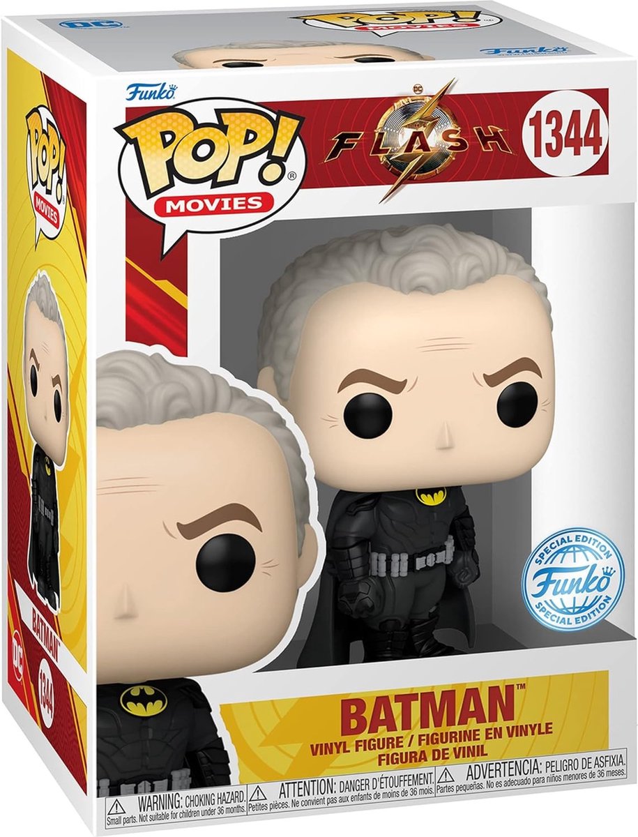 Funko-Popfilme: The Flash – Batman (Keaton) unmaskierter Pop #1344