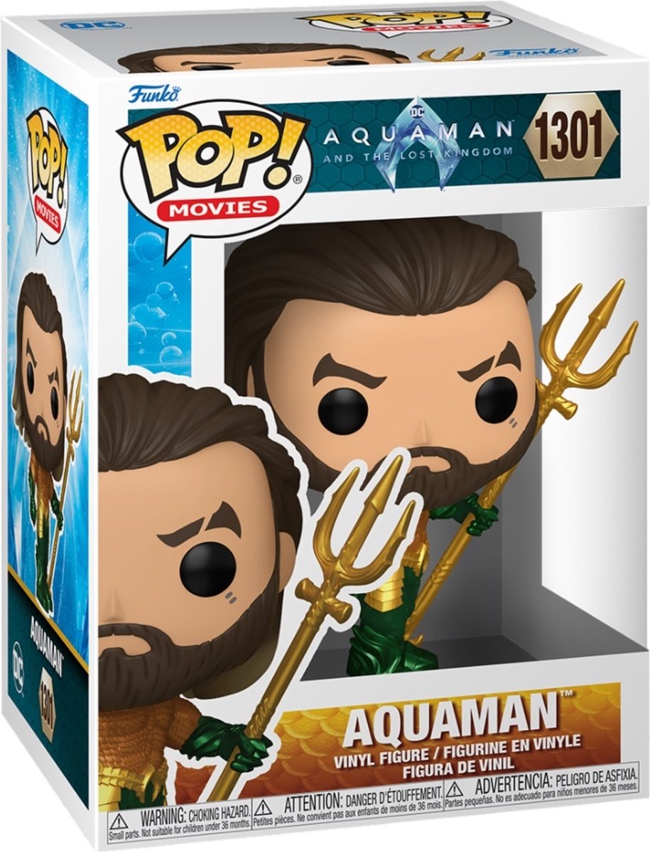 Funko-Popfilme: Aquaman – Heldenanzug – Pop #1301