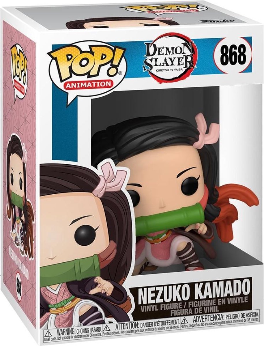 Funko Nezuko Kamado – Pop! - Dämonentöter-Figur Nr. 868 – 9 cm