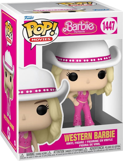Funko-Pop-Filme: Western Barbie – glamouröse Figur aus dem Film – #1447