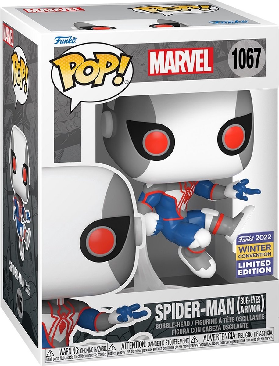 Funko-Pop! Marvel: Spider-Man (Bug-Eyes-Rüstung) – Winterkonvention 2022 le