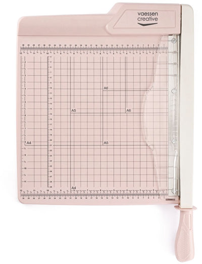 Vaessen creative • Guillotine-Papierschneider 30,5 x 30,5 cm rosa