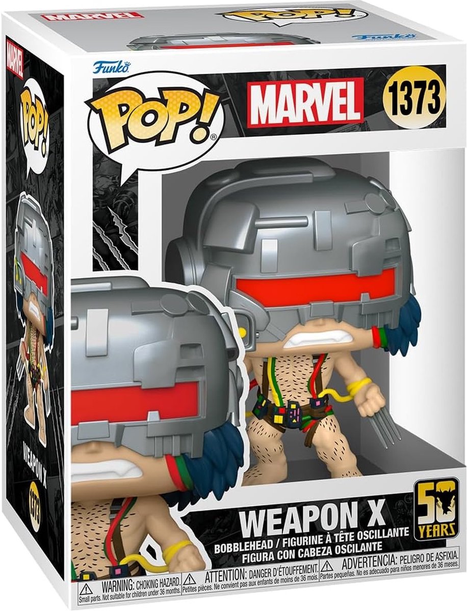 Funko Pop Marvel: Wolverine 50th – Waffe X – Pop #1373