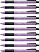 Stabilo pointball - Kugelschreiber - Naturfarben Wildblume - nachfüllbar - Grauviolett - Schachtel mit 10 Stück
