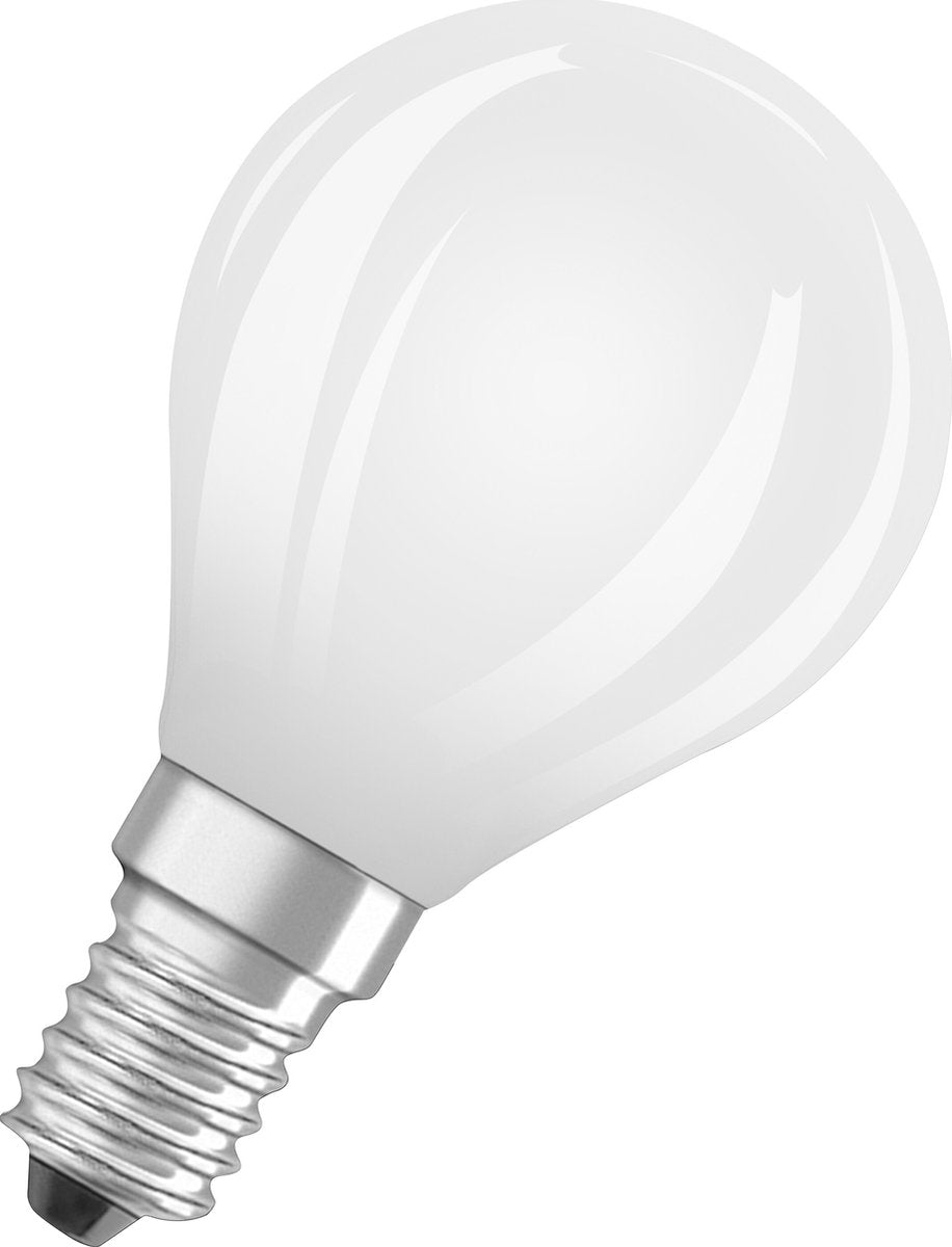 Osram Star-Filamentlampe, E14-Sockel, Milchglas, warmweiß (27-k), 8-6 Lumen, Ersatz für 6-W-Lampe, nicht dimmbar, 3er-Pack