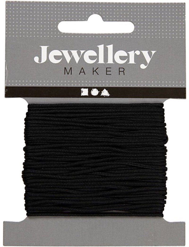 Creativ Company Macrame Cord Black, 10m