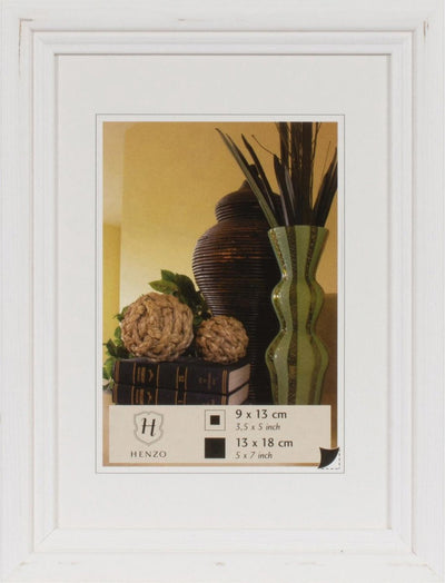 Henzo-Fotorahmen – Artos – Fotogröße 13 x 18 cm – weiß