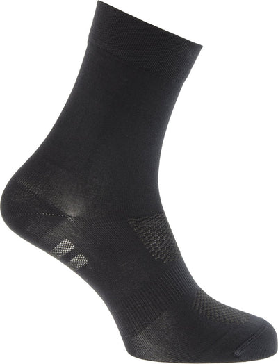 Agu hohe Radsocken – Schwarz – S M 38-42 – 2er-Pack – 19 cm hoch