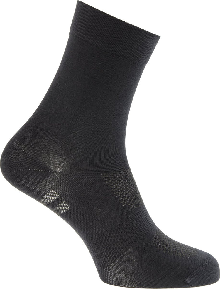 Agu hohe Radsocken – Schwarz – S M 38-42 – 2er-Pack – 19 cm hoch