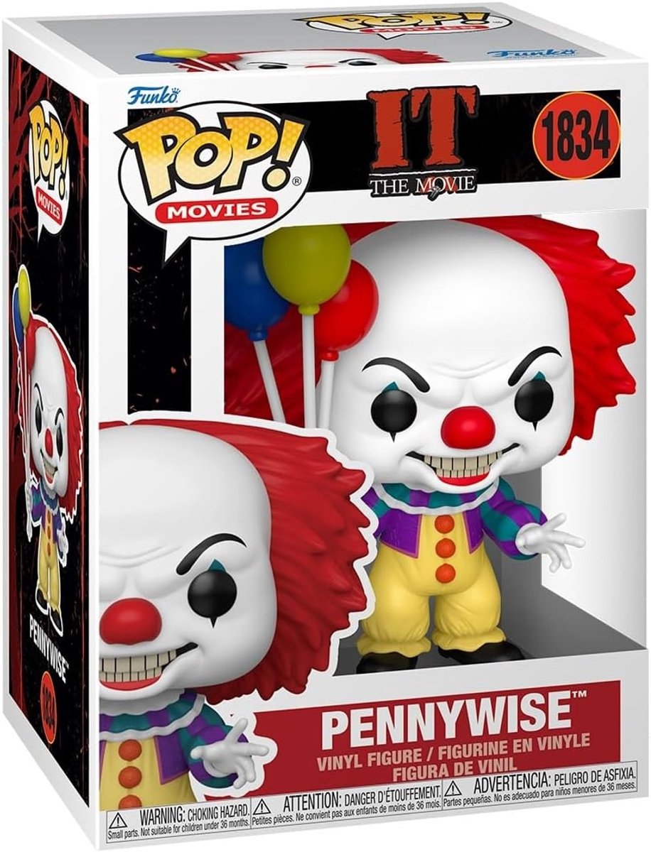 Funko it it – Pennywise Vinylfigur 1834 Unisex Pop! - neutral - Standard