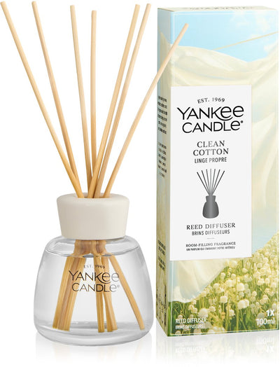 Yankee Candle – Duftstäbchen aus reiner Baumwolle, 100 ml – bis zu 6 Wochen Duft