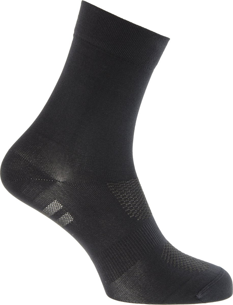 Agu hohe Radsocken – Schwarz – L XL 43–47 – 2er-Pack – 19 cm hoch