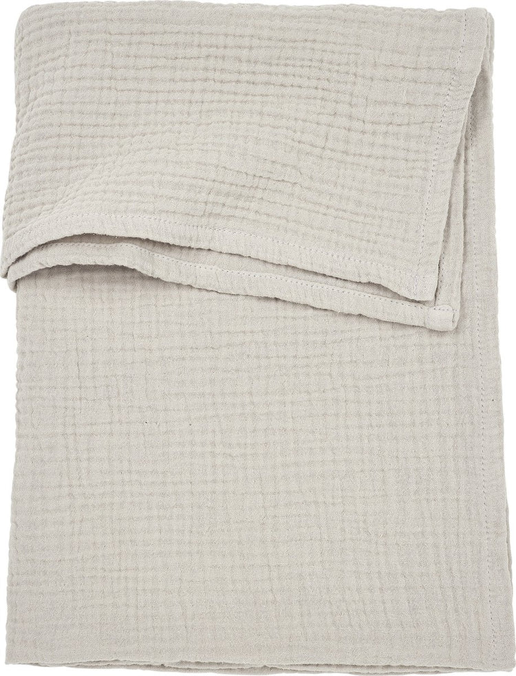 Meyco Baby-Uni-Bettlaken – vorgewaschen, hydrophil – Greige – 100 x 150 cm – 0,3 Tog