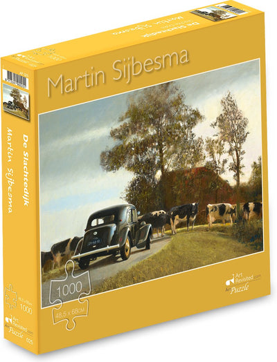 Art revisited Martin Sijbesma Puzzle – De Slaughter – 1000 Teile