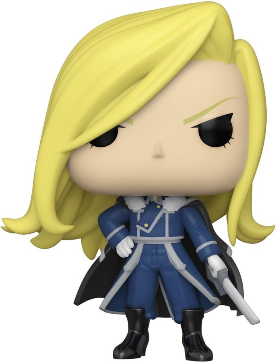 Funko Full Metal Alchemist – Pop! Animationsbruderschaft Olivier Armstrong mit Schwert 9 cm Sammelfigur – mehrfarbig