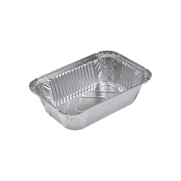 Aluminiumbehälter 900cc 186x121x50mm (100 Stück)