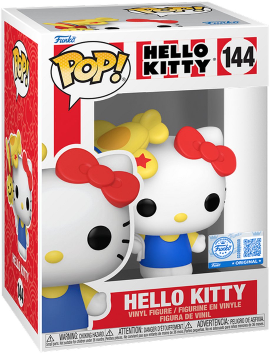 Funko Hello Kitty Pop! Animations-Vinylfigur Hallo Kitty im Flugzeug 9 cm
