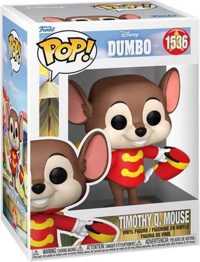 Funko Dumbo Timothy Q. Maus-Vinylfigur 1536 Unisex-Puppe! - mehrfarbig - Standard