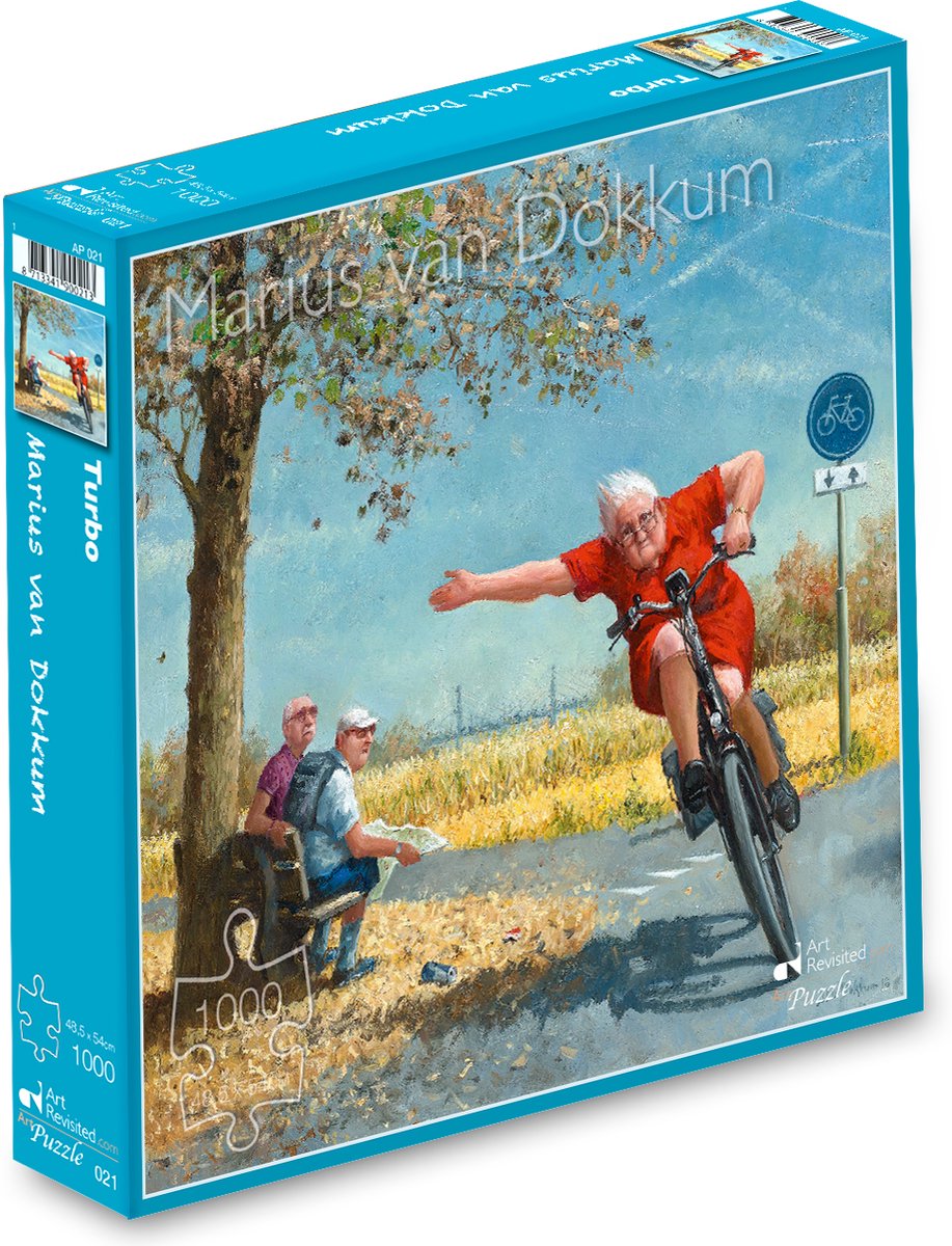 Marius van Dokkum Puzzle - Turbo - 1000 Teile