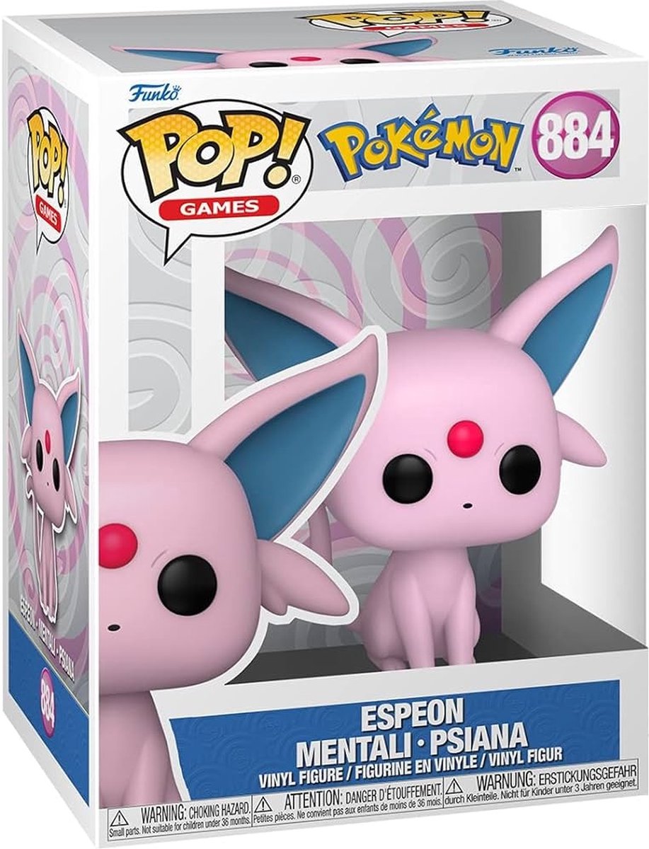Funko-Pop-Spiele: Pokémon Espeon – Pop #884
