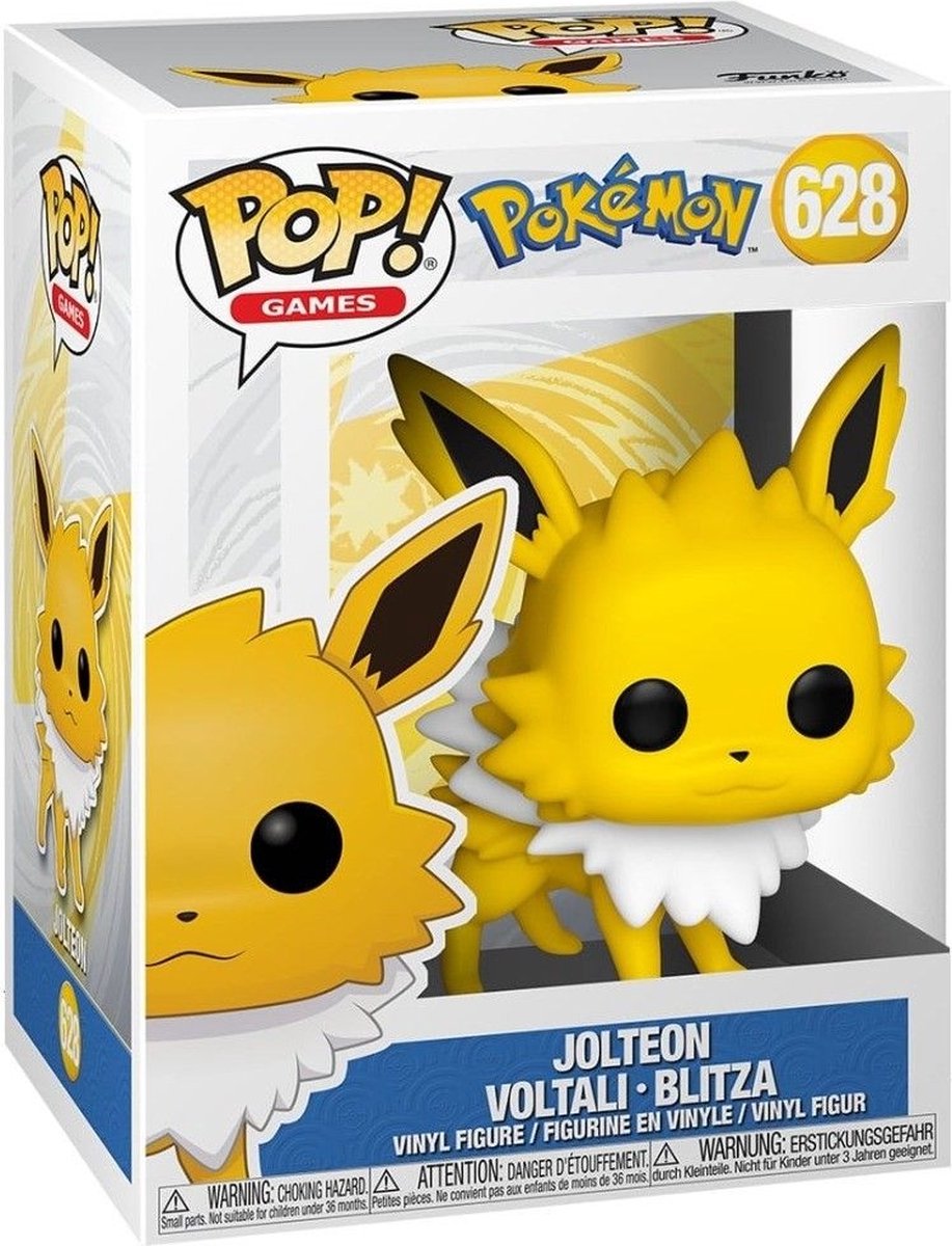Funko-Pop-Spiele: Pokémon – Jolteon – Pop #628