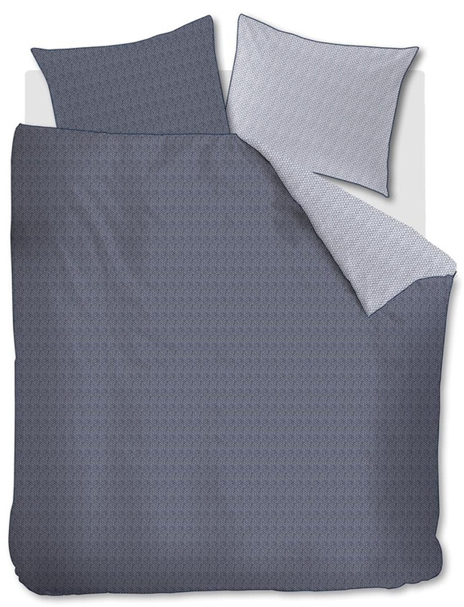 Riviera Maison Twisted Bettbezug – Twin XL – 260 x 200 220 – Blau