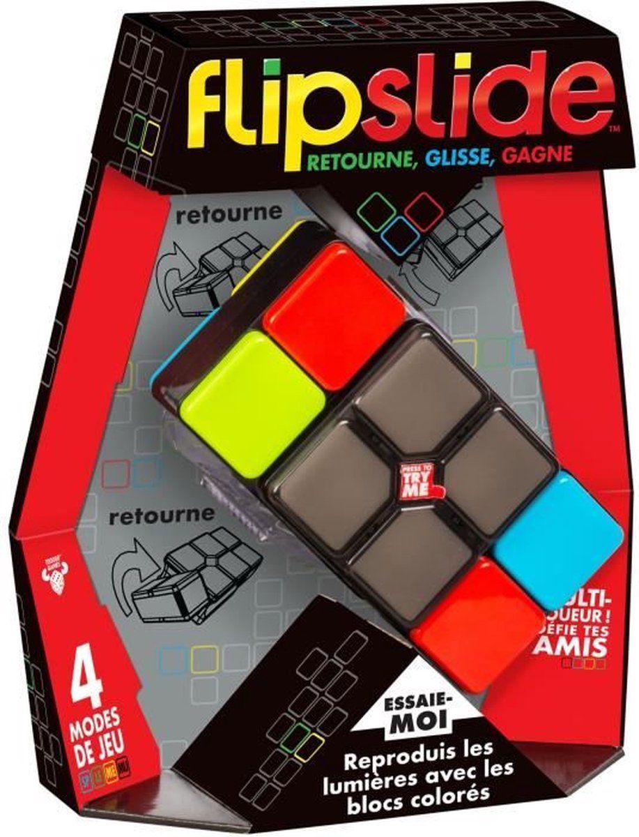 Moose Toys Flip Slide – elektronisches Lichtkombinationsspiel, inklusive Batterien