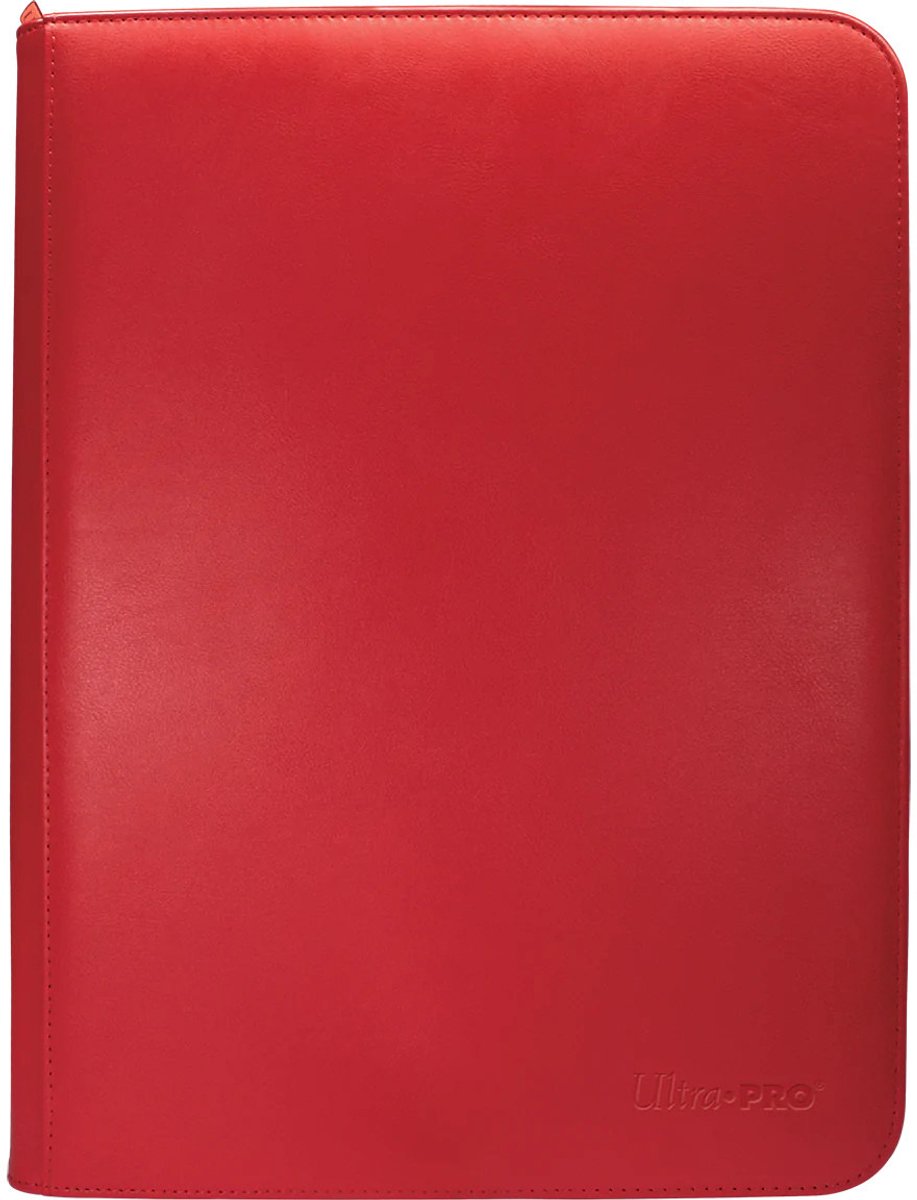 Ultrapro Ultra Pro Vivid 9-Pocket-Profi-Ordner mit Reißverschluss, Rot (Verschiedenes), neu