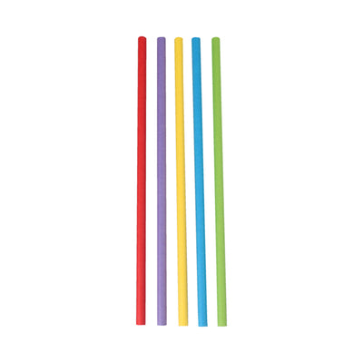 Depa Trinkhalm sortiert Papier 200x6 mm FSC (250 Stück)
