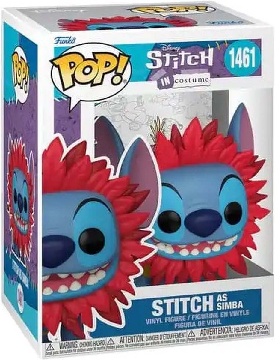 Funko Lilo Stitch Pop! Buddy Vinyl-Figurenkostüm – Simba 9 cm