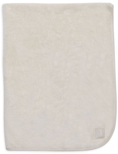 Jollein Babydecke für Kinderbett – 75 x 100 cm – Basic-Jersey-Sherpa – Haferflocken