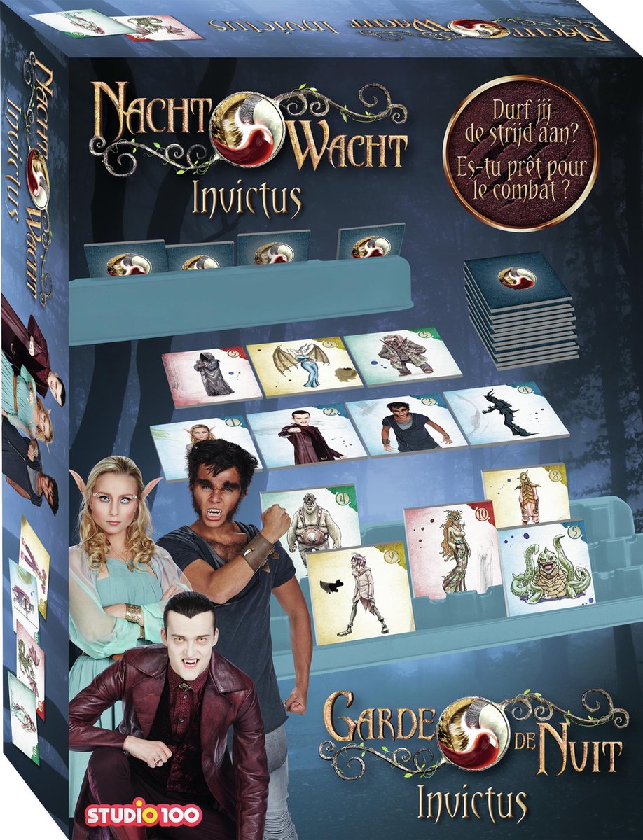 Brettspiel „Night Watch“ – Invictus – Bilden Sie clevere Reihen mit Ihren Karten