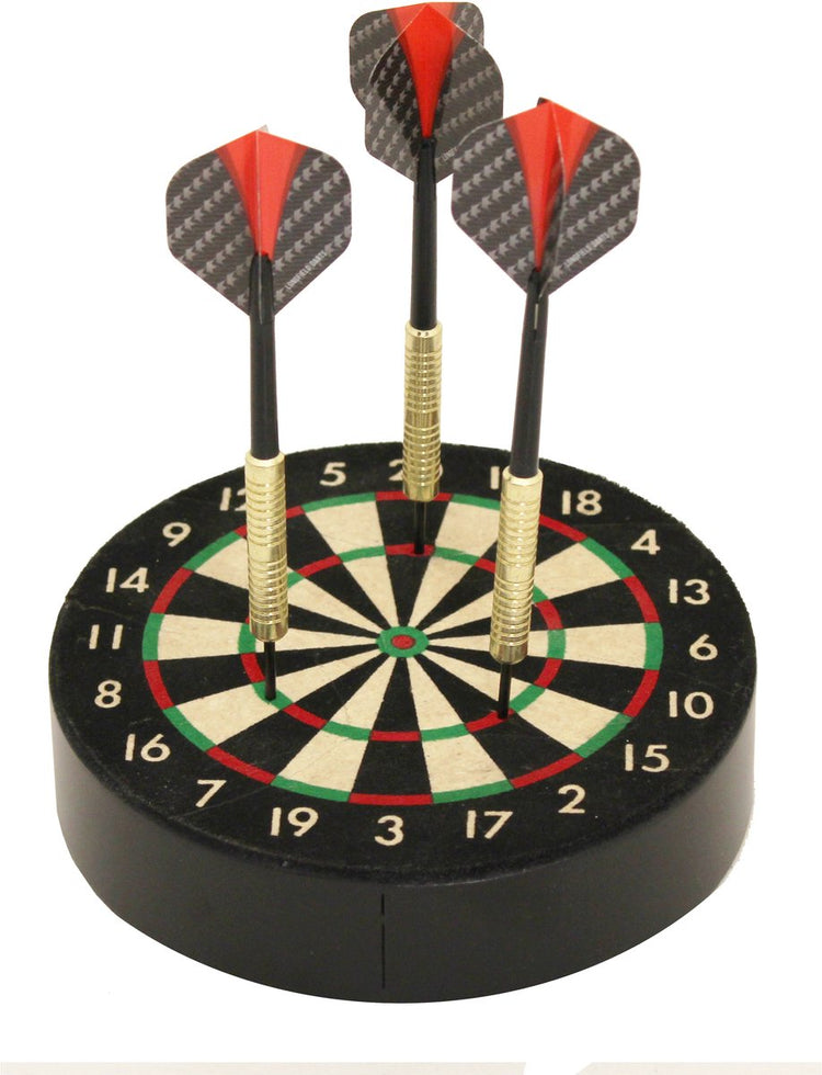 Engelhart Sisal Dart Dock 15 cm – Mini-Dartscheibe für Darts – Sisal-Darthalter – Dart-Zubehör – Longfield