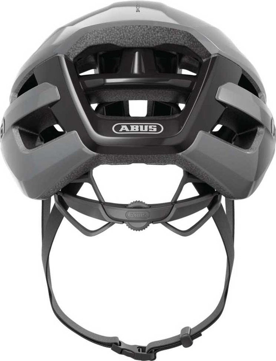 Abus Helm Powerdome Ace Race grau M 54-58cm