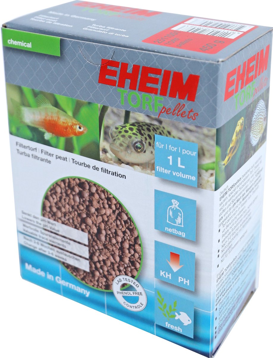 Eheim Torfpellets mit Perlonbeutel 2511051, 1 Liter